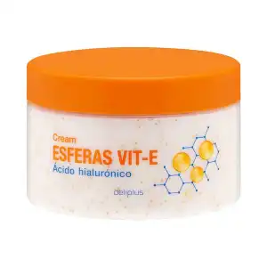 Crema corporal hidratante Esferas VIT-E Deliplus Tarro 0.25 100 ml