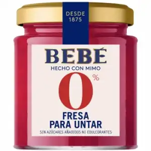 Frasa para untar 0% azúcar añadido Bebé 230 g.