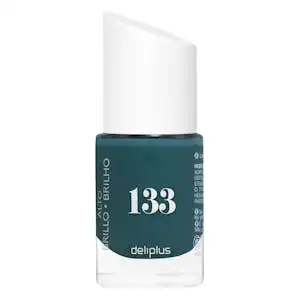 Laca de uñas alto brillo Deliplus 133 teal