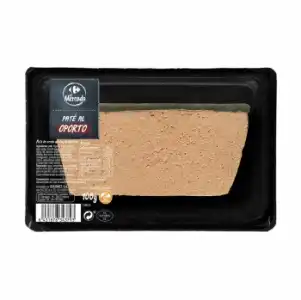 Paté al Oporto Carrefour El Mercado sin gluten 100 g