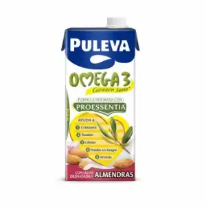 Preparado lácteo con almendras Omega 3 Puleva sin gluten brik 1 l.