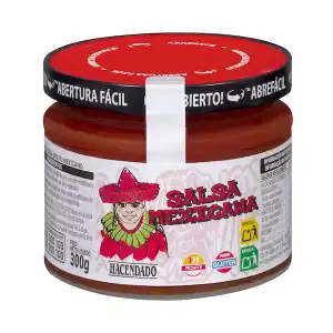 Salsa mexicana Hacendado Tarro 0.3 kg