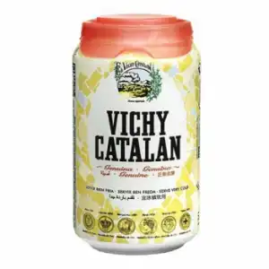 Agua mineral con gas Vichy Catalán natural 33 cl.