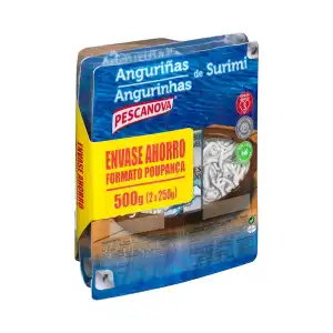 Anguriñas de surimi Pescanova 2 bandejas X 0.25 kg