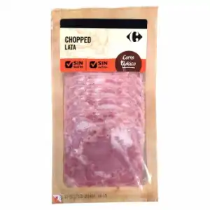 Chopped cocido en lata sin gluten y sin lactosa 150 g