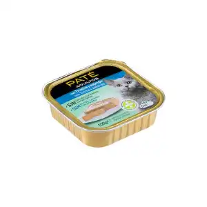 Paté gato adulto Delikuit con trucha y salmón Tarrina 0.1 kg