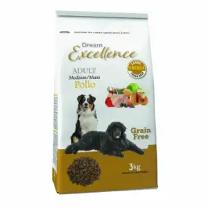 Pienso de pollo para perro mediano.grande Dream Excellence 3 kg