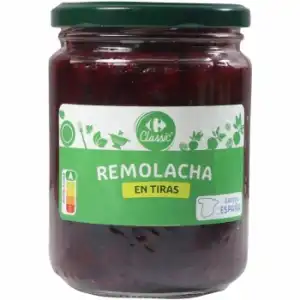 Remolacha en tiras Classic Carrefour 250 g.