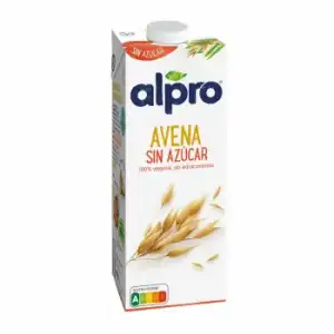 Bebida de avena sin azúcar Alpro sin lactosa brik 1 l.