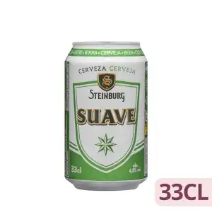 Cerveza Suave Steinburg Lata 330 ml