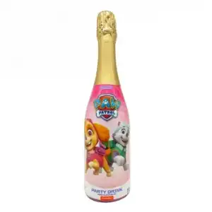 Espumoso Party Drink Patrulla Canina sin alcohol 75 cl.