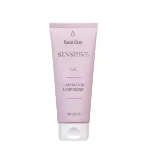 Gel facial limpiador Sensitive Facial Clean Deliplus Bote 0.1 100 ml