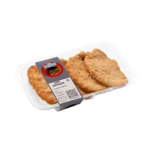 Lomo de cerdo marinado empanado sin gluten