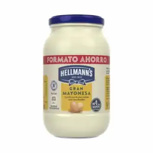 Mayonesa Hellmann's sin gluten tarro 650 ml.