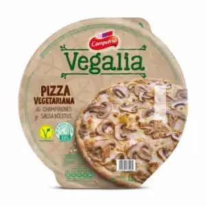 Pizza de champiñón con salsa boletus Vegalia Campofrío 360 g.