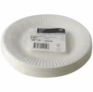 Platos cartón CARREFOUR 18 cm 50 ud