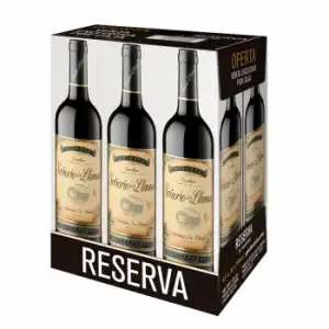 Caja de 6 botellas de vino tinto reserva tempanillo Señorío de los Llanos D.O. Valdepeñas 75 cl
