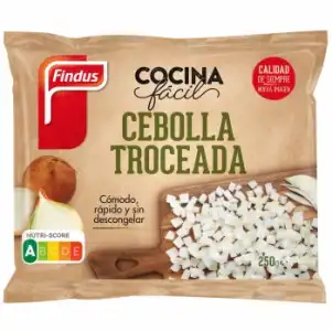 Cebolla troceada Findus 250 g.