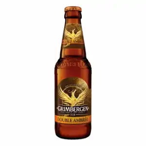 Cerveza Grimbergen doble ambrée botella 33 cl.