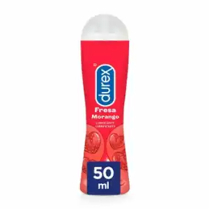 Lubricante sabor y aroma fresa Durex 50 ml.