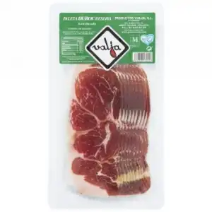 Paleta curada reserva raza duroc en lonchas Valja 150 g