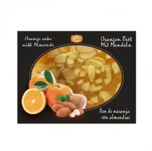 Pan de naranja al licor con almendras Capo 150 g.