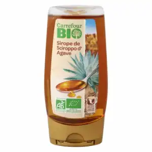 Sirope de agave ecológico Carrefour Bio 250 ml.