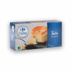 Tarta de queso Carrefour Extra 2 unidades de 100 g.