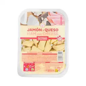 Tortellini fresco jamón y queso Hacendado Paquete 0.25 kg