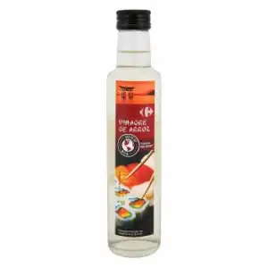 Vinagre de arroz Carrefour 25 cl.